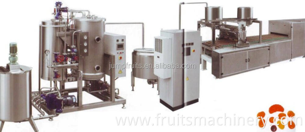 Soft/jelly candy making machine